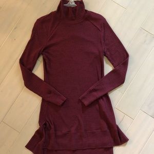Motherhood Maternity burgundy tunic